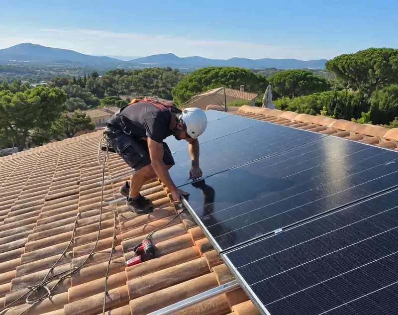 Installateur panneaux solaires Le Girouard — pose photovoltaïque sur toiture